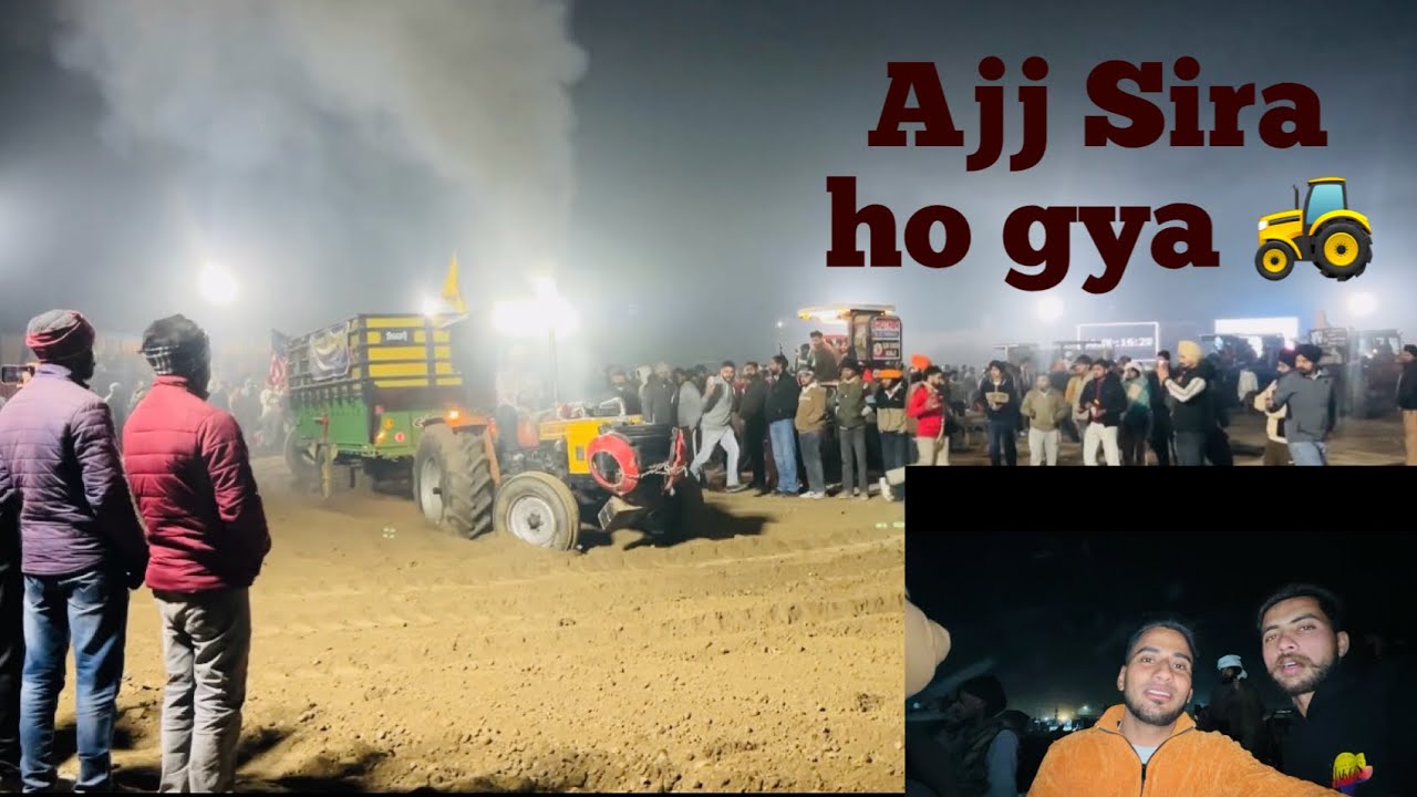 Trali ￼ Muqabla 📍 pind Sur Singh 🥰🚜Sira gl baat ho gye ajj te bhut lol Aaya muqabla de khan