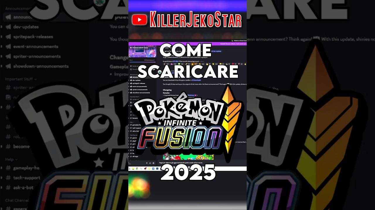 Come Scaricare Pok&eacute;mon Infinite Fusion [2025] - #tutorial  #shorts