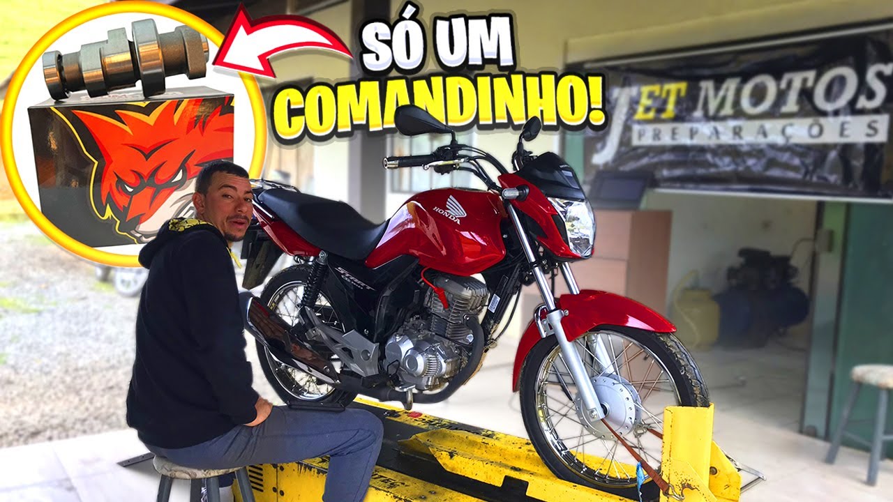 COMANDINHO @JetMotosPreparações NA START 160 [ FICOU MUITO FORTE ] ‹‹ Maycon Aragão ››