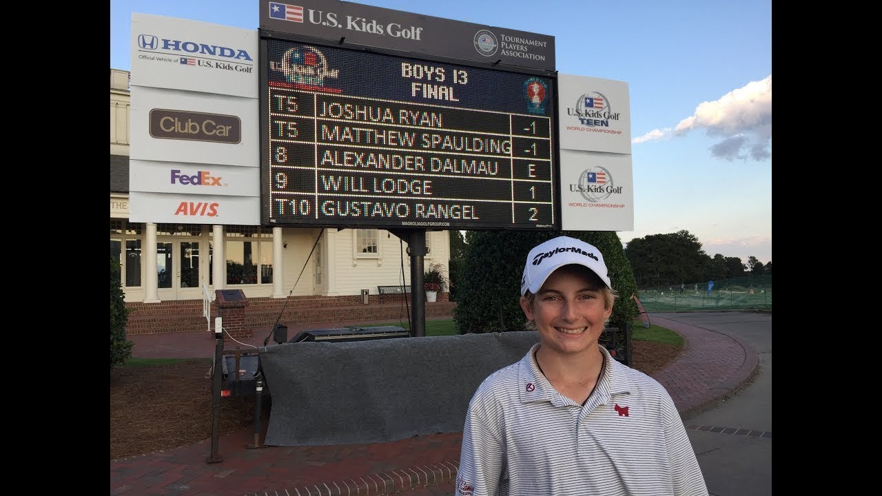 Will Lodge (13 yr old - Long Version) - 2017 US Kids Golf World Championship