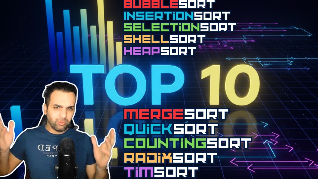La TOP 10 degli algoritmi di ordinamento: il migliore ti sorprenderà!