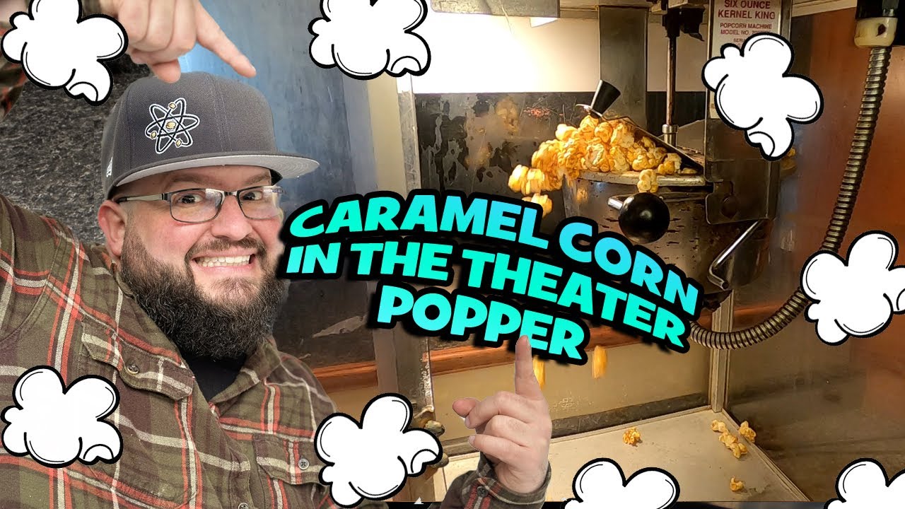 Make caramel corn at home in a theater style popper