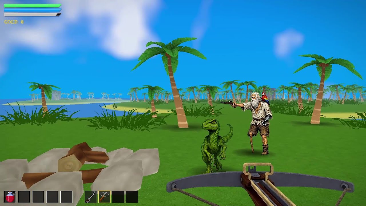 raylib C++ Game Development ( Marooned )