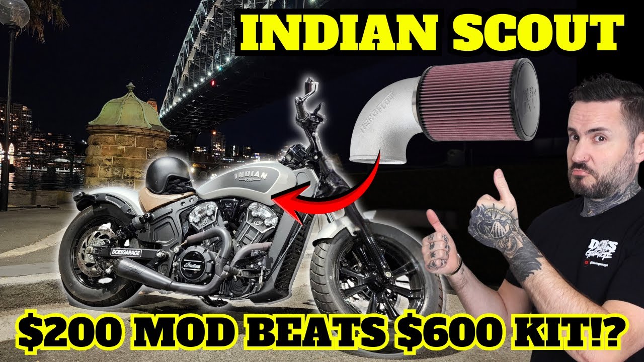 Удаление воздушного короба Indian Scout: самодельный набор за 200 долларов против фирменного набо...