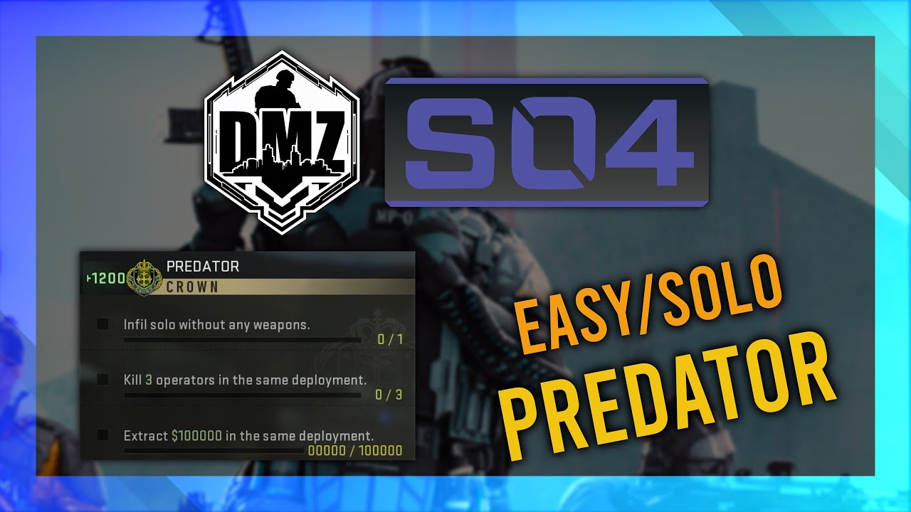 Predator (Crown) GUIDE | DMZ Season 4 Mission Guide | Vondel Guide