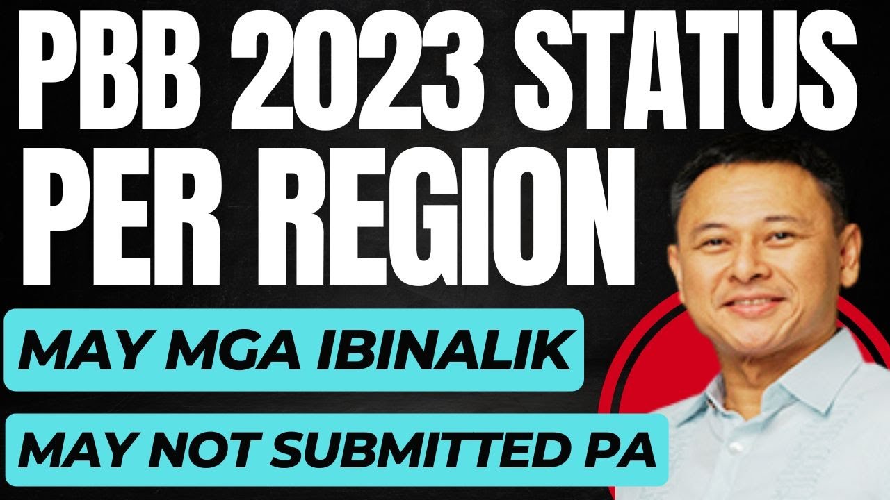 DEPED PBB 2023 STATUS PER REGION LATEST UPDATE || OCTOBER 29, 2025