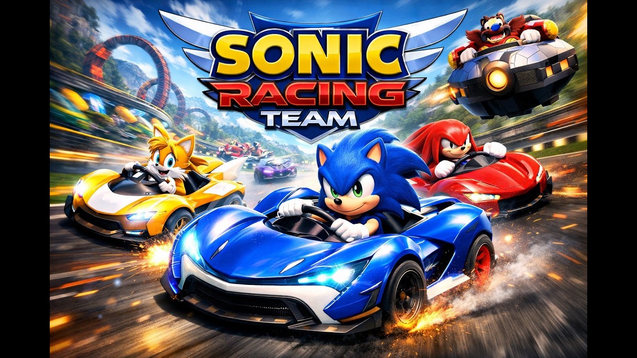 Sonic Racing Team - PlayStation PS4/PS5