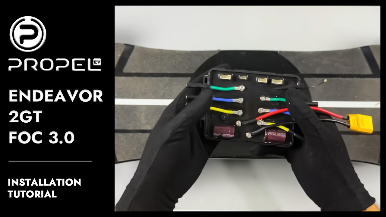 Electric Skateboard Controller FOC3.0 Upgrade Installation Tutorial