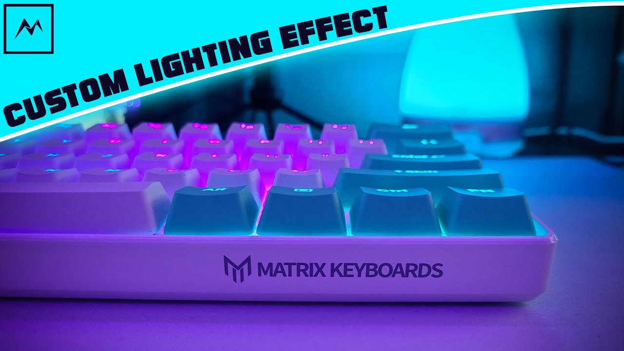 Matrix Keyboards | Advanced Lighting Tutorial | Combining Static and Moving Effects