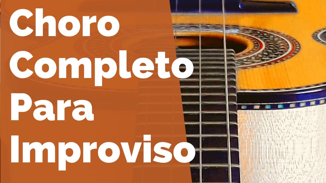 Chorinho completo para improvisação em DÓ (C) MAIOR.