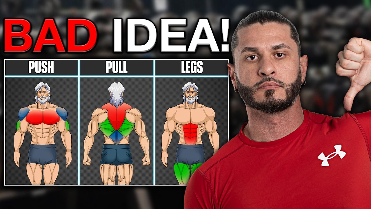 These Are The WORST Workout Splits for Men Over 40 (don't do this!)