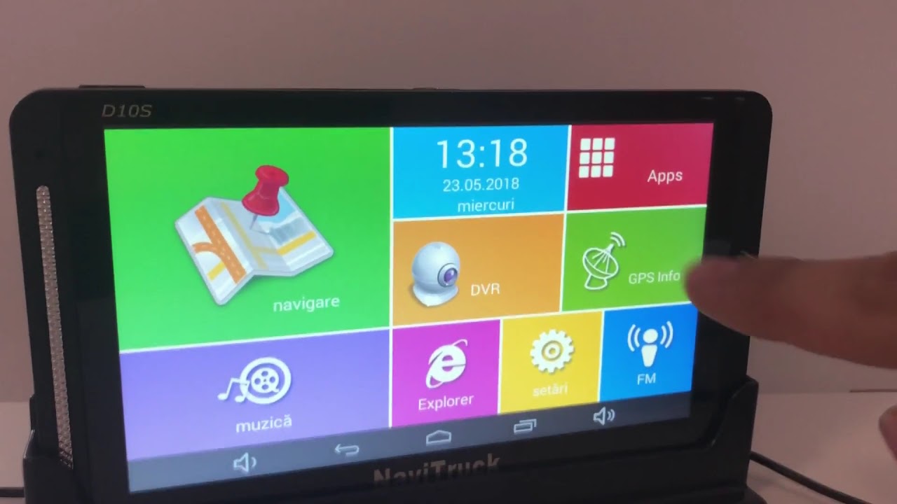 Mod de functionare a amplificatorului de semnal GPS NaviTruck