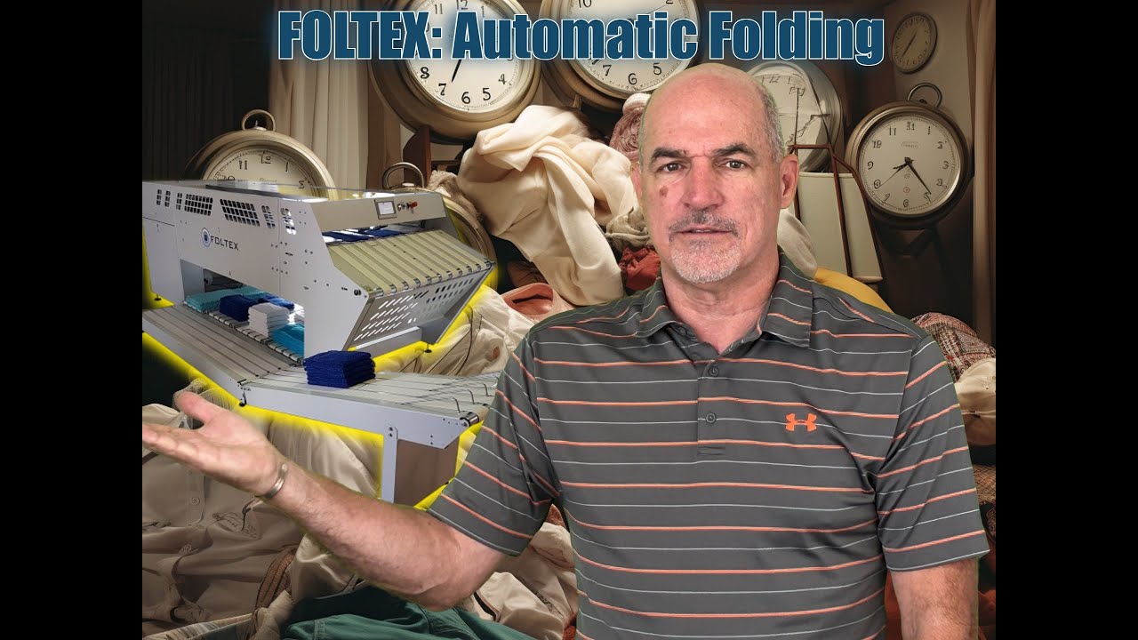 Foltex Automated Folding Machine (Man vs Machine)