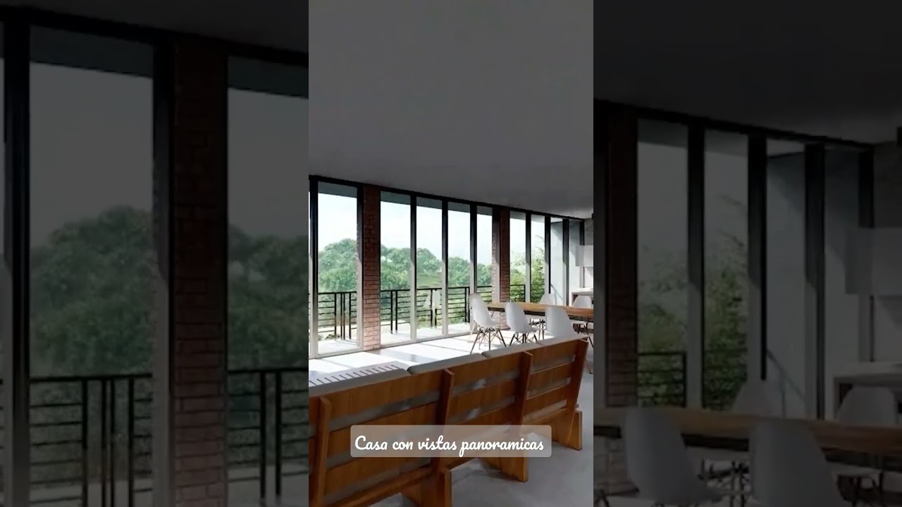 Casa con vistas panoramicas.        video completo.     
