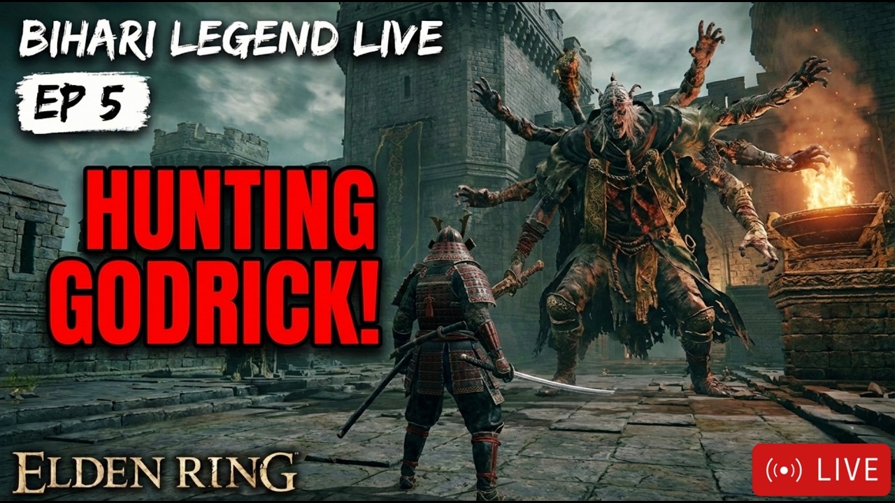 Hunting Godrick the Grafted! 🪓 | Stormveil Castle | Elden Ring Ep 5