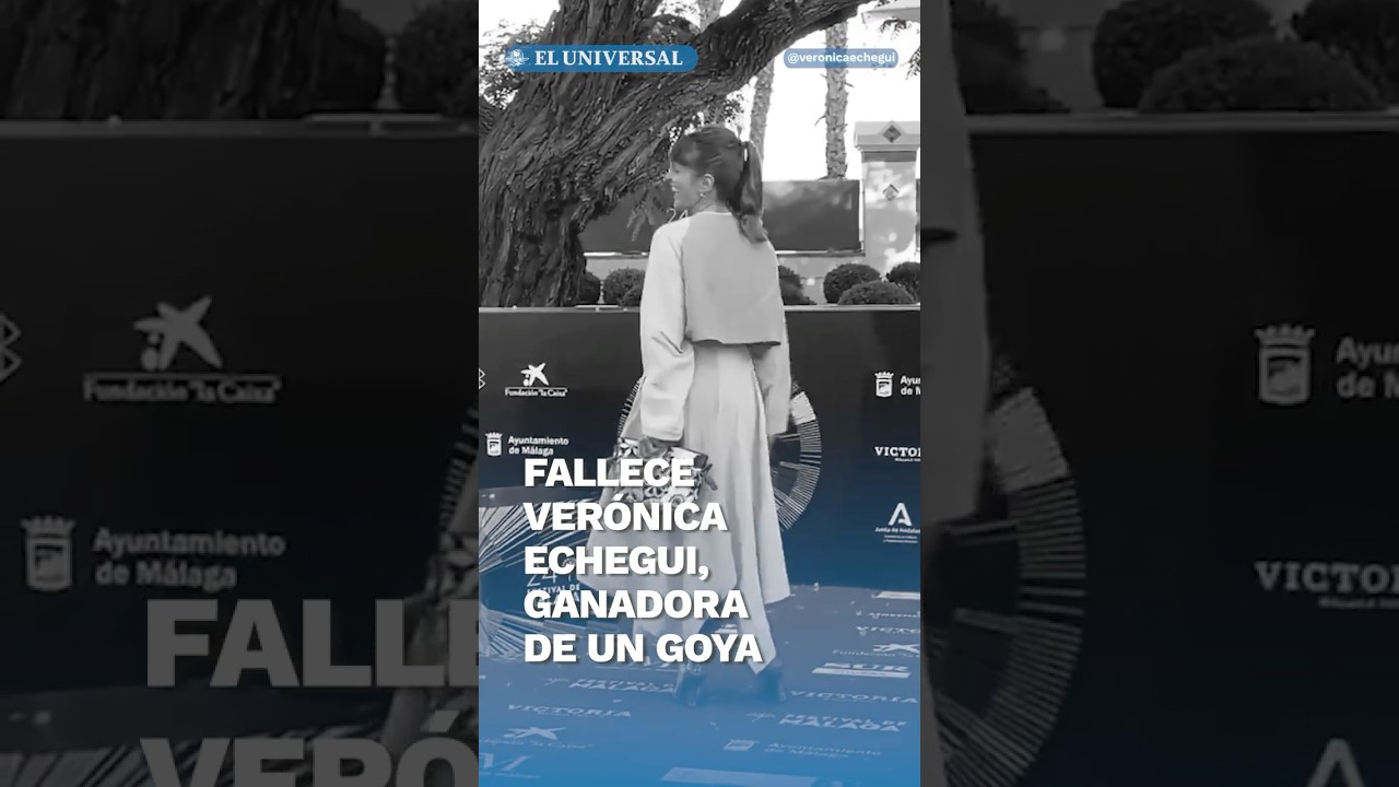 &iquest;Qui&eacute;n era Ver&oacute;nica Echegui?, actriz espa&ntilde;ola ganadora de un Goya #shorts