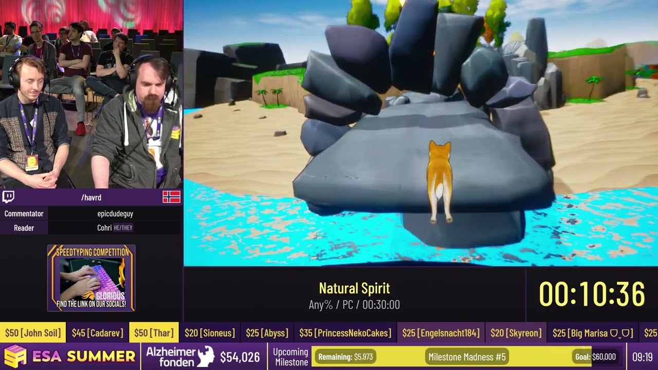 Natural Spirit [Any%] by havrd - #ESASummer23