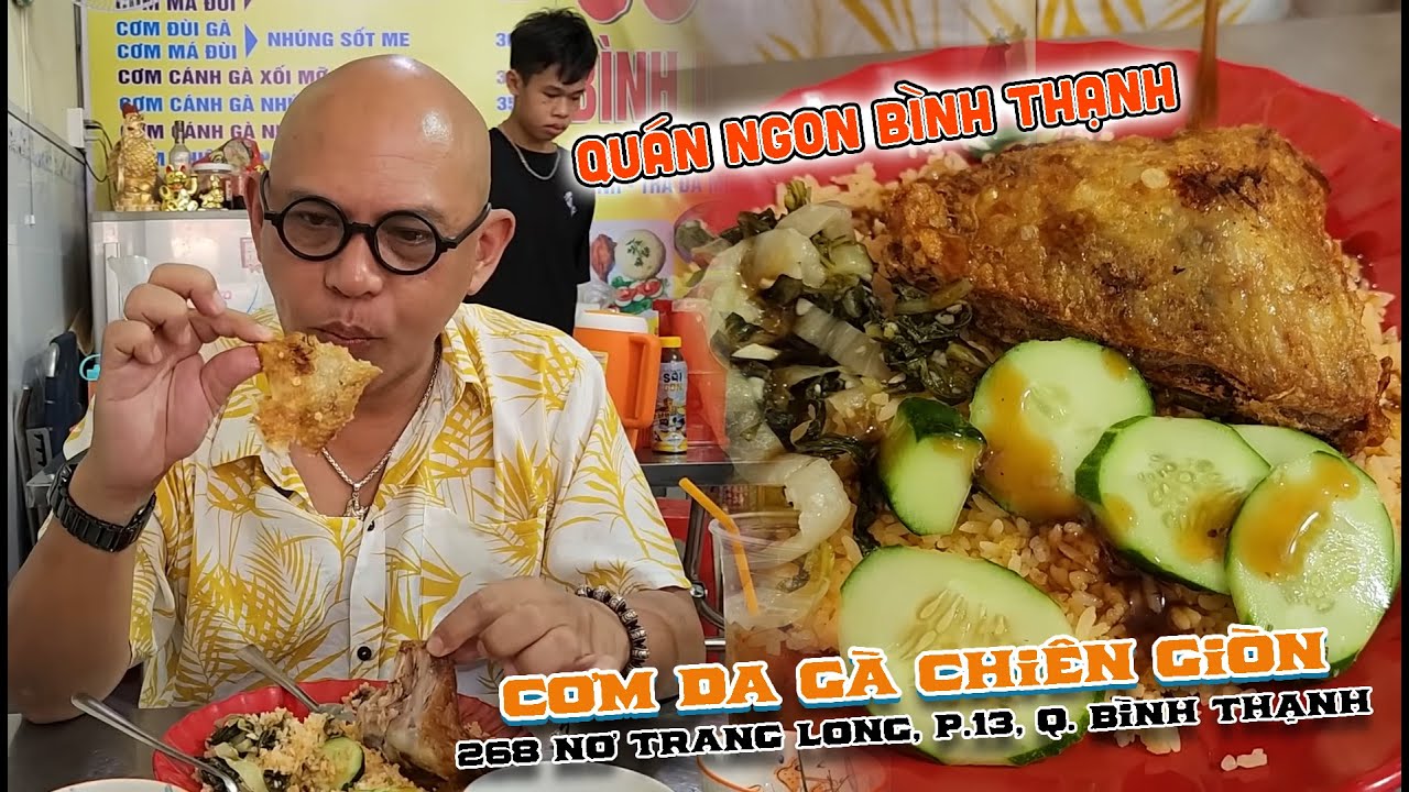 1 trong những món ăn trưa bình dân khoái khẩu của Color Man là gì ? Cơm Gà Xối Mỡ Da Giòn !!!
