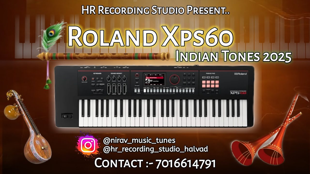 Roland Xps60 - Indian Tones 2025 - New Latest Bollywood Tones