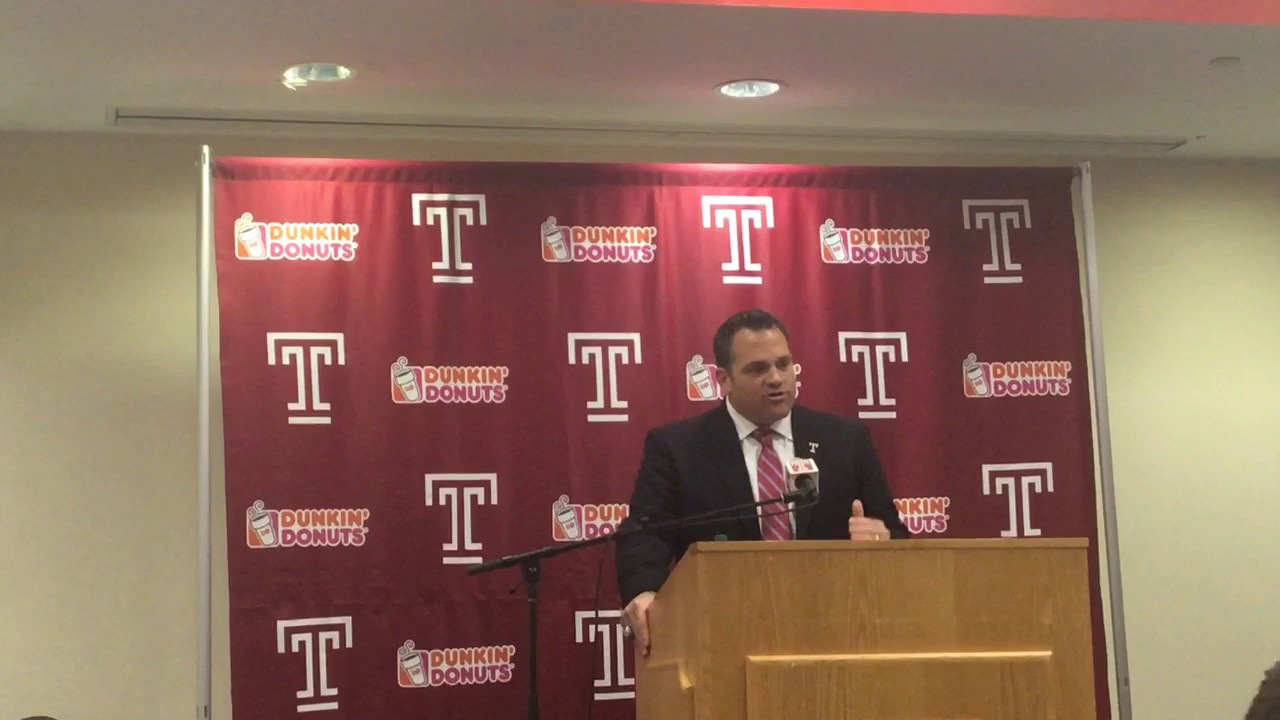Temple AD Patrick Kraft discusses impending coaching search