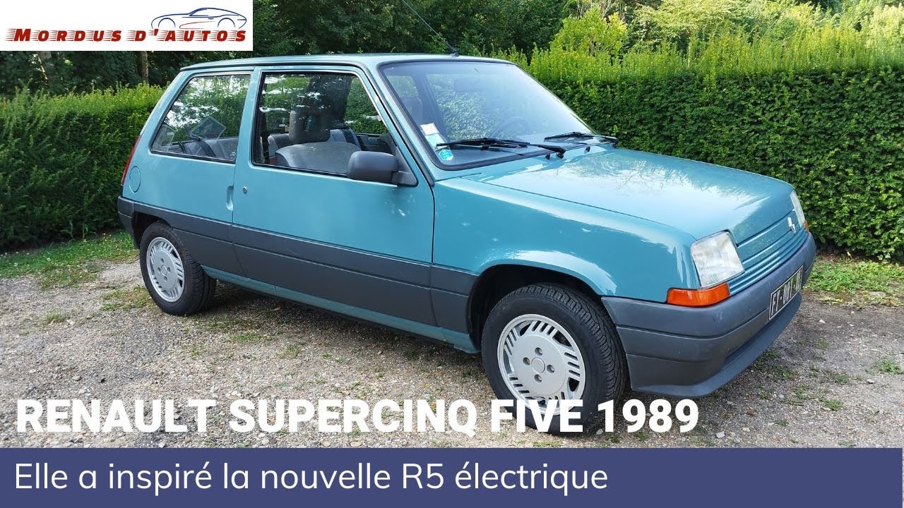 RENAULT SUPERCINQ  FIVE 1989  - Elle a inspiré la nouvelle R5 électrique