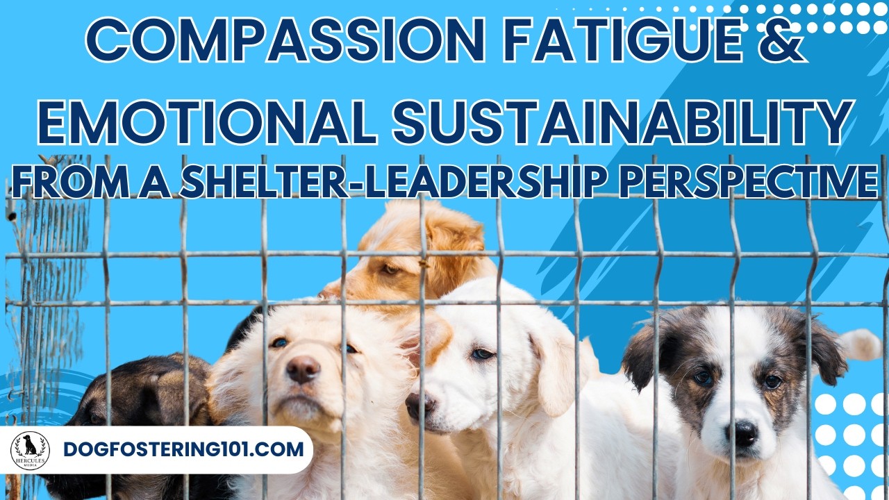 Compassion Fatigue & Emotional Sustainability - From a Shelter-Leadership Perspective