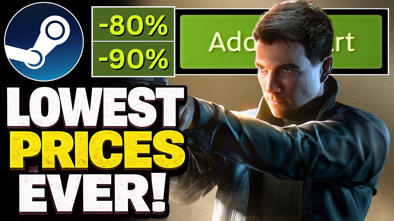 В Steam сейчас НЕВЕРОЯТНЫЕ скидки! (до 90%)