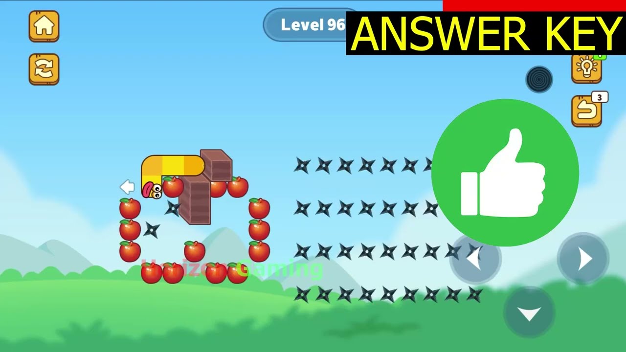 Hungry Worm - Greedy Worm LEVEL 96 - Gameplay Walkthrough Android IOS