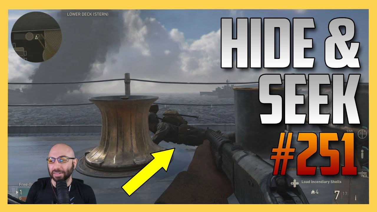 Прятки № 251 на корабле USS Texas | Swiftor