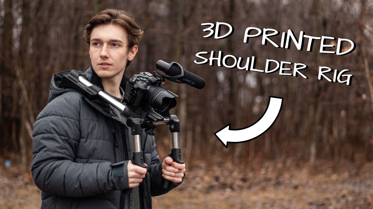 The BEST Cheap SHOULDER RIG That You Can Build YOURSELF | With STL files!