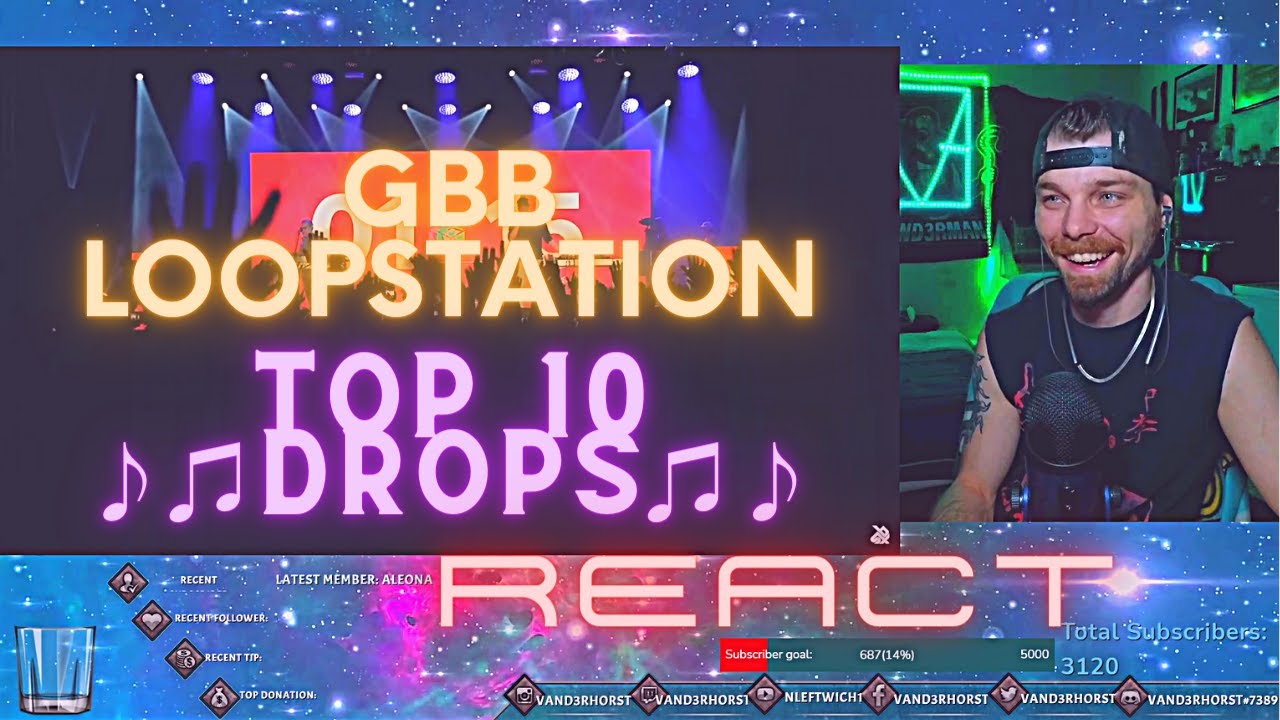 TOP 10 Loopstation Drops 😱GBB Solo 2019 Vand3rHorst Official React #react #beatbox