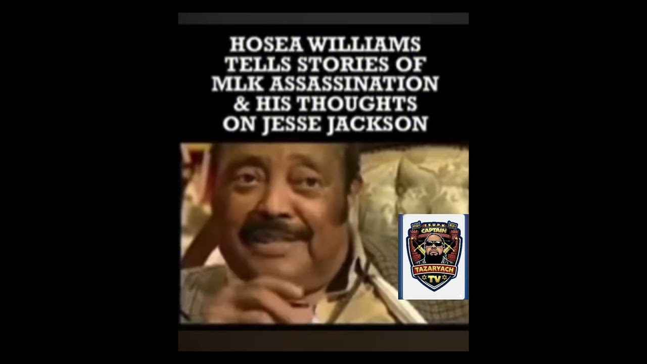 Hosea Williams Tells Story of Jesse Jackson After MLK Was Sh*t! 