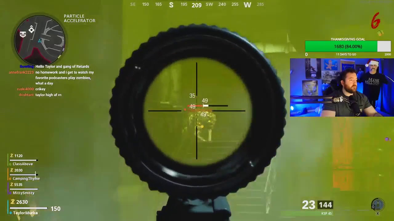 TaylorMurka playing Cold War Zombies FPS russia! part 2