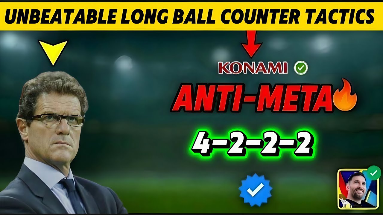 UNBEATABLE 4-2-2-2 Long Ball Counter Tactics in eFootball 2026 Mobile! Win Before the Whistle 😈