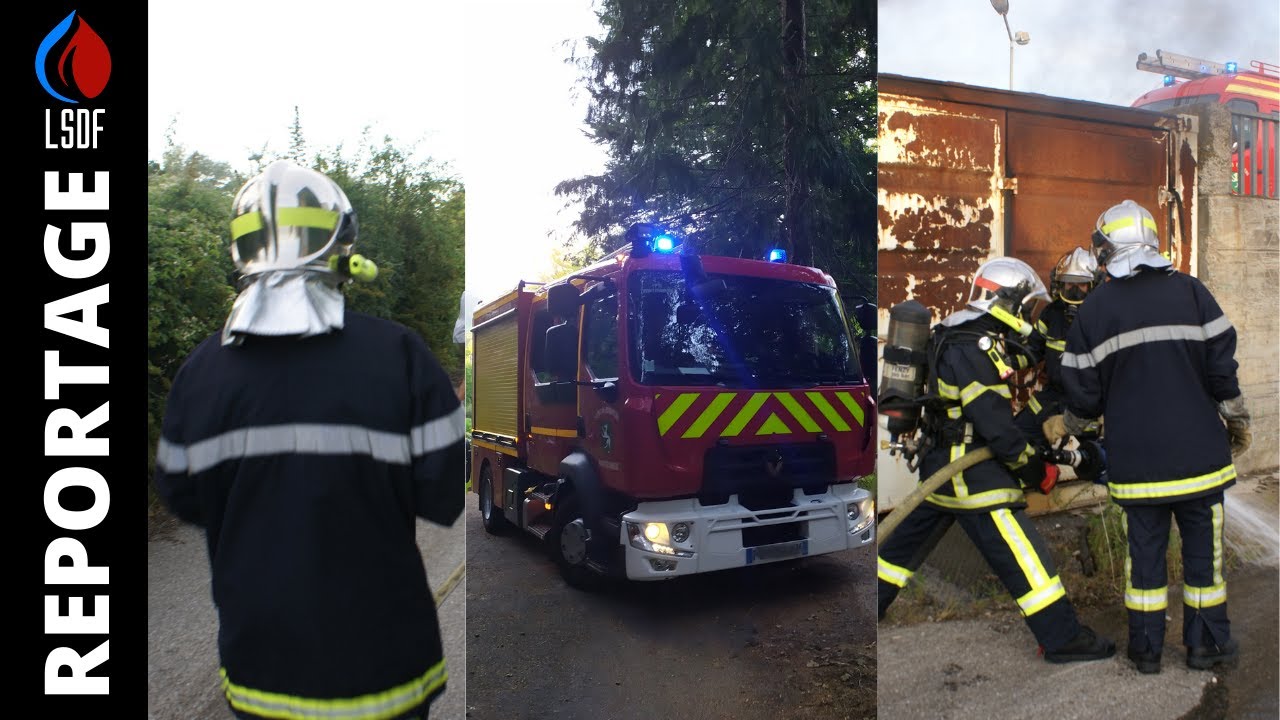 REPORTAGE SAPEURS POMPIER DE WINTZENHEIM