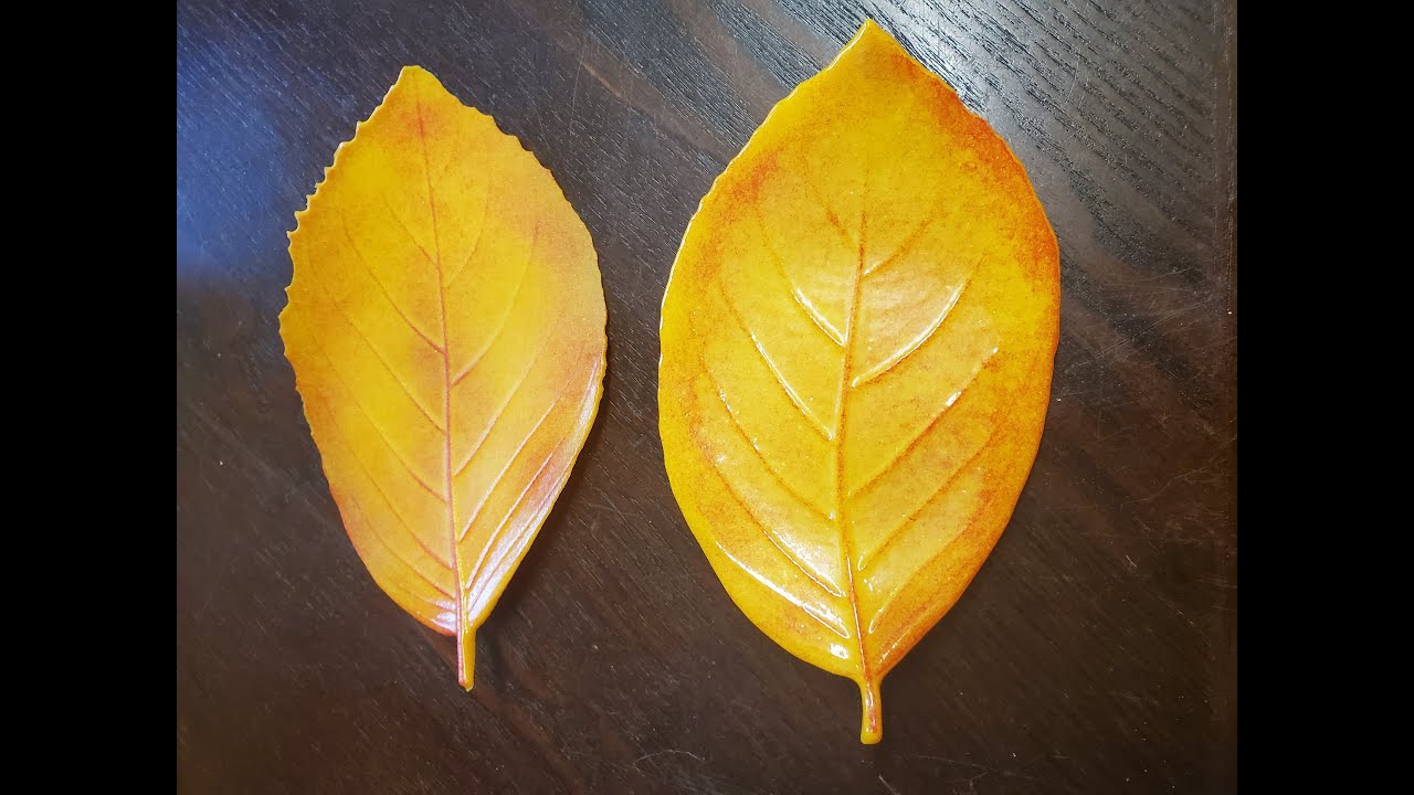 Hydrangea Leaf Fused Glass Casting Mold