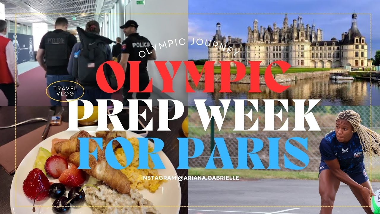 Olympic Prep Week Before Paris: USA Rugby with Ariana Ramsey|Castle Tour, Gym Sessions &Athlete Life