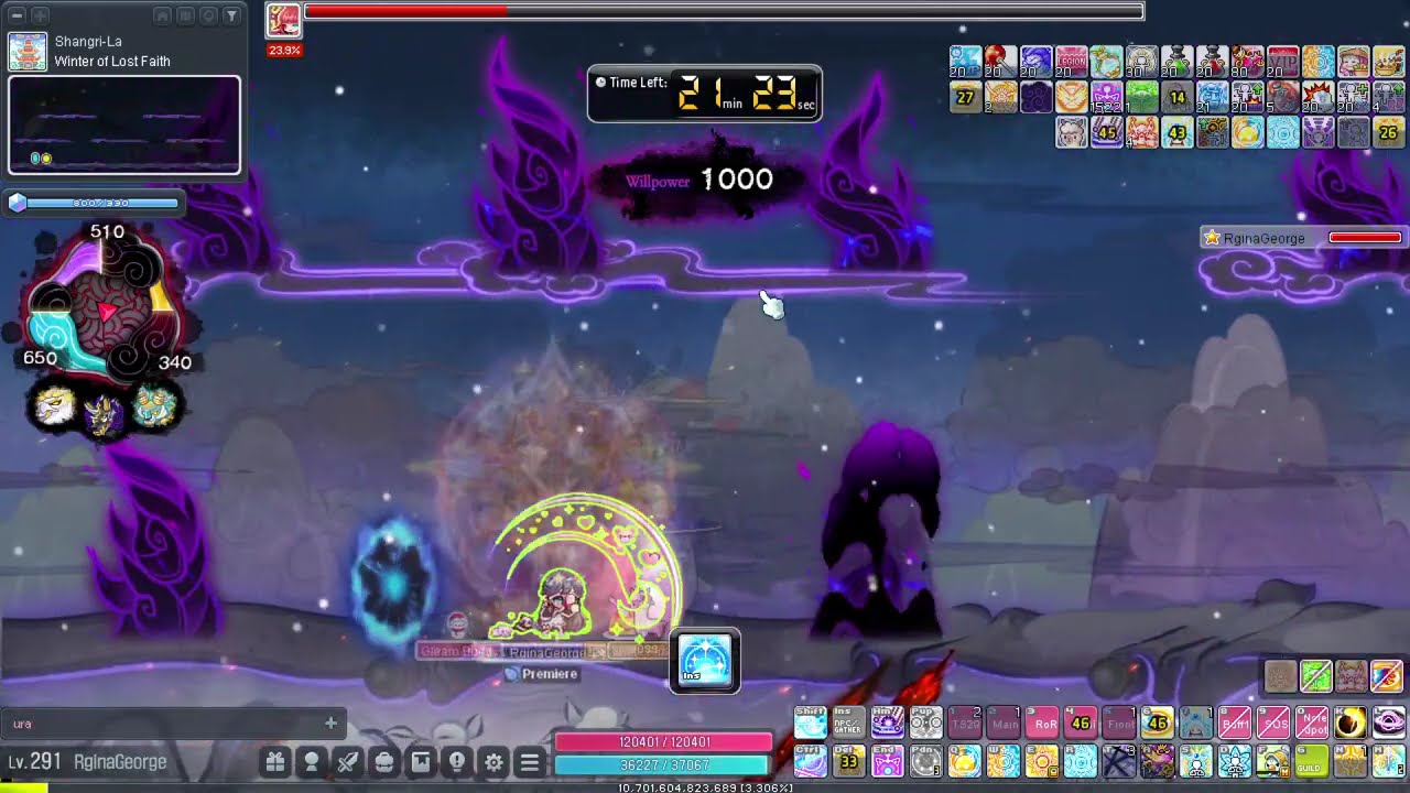 Normal Kaling Solo (1000 Willpower) - Dawn Warrior (GMS Scania)