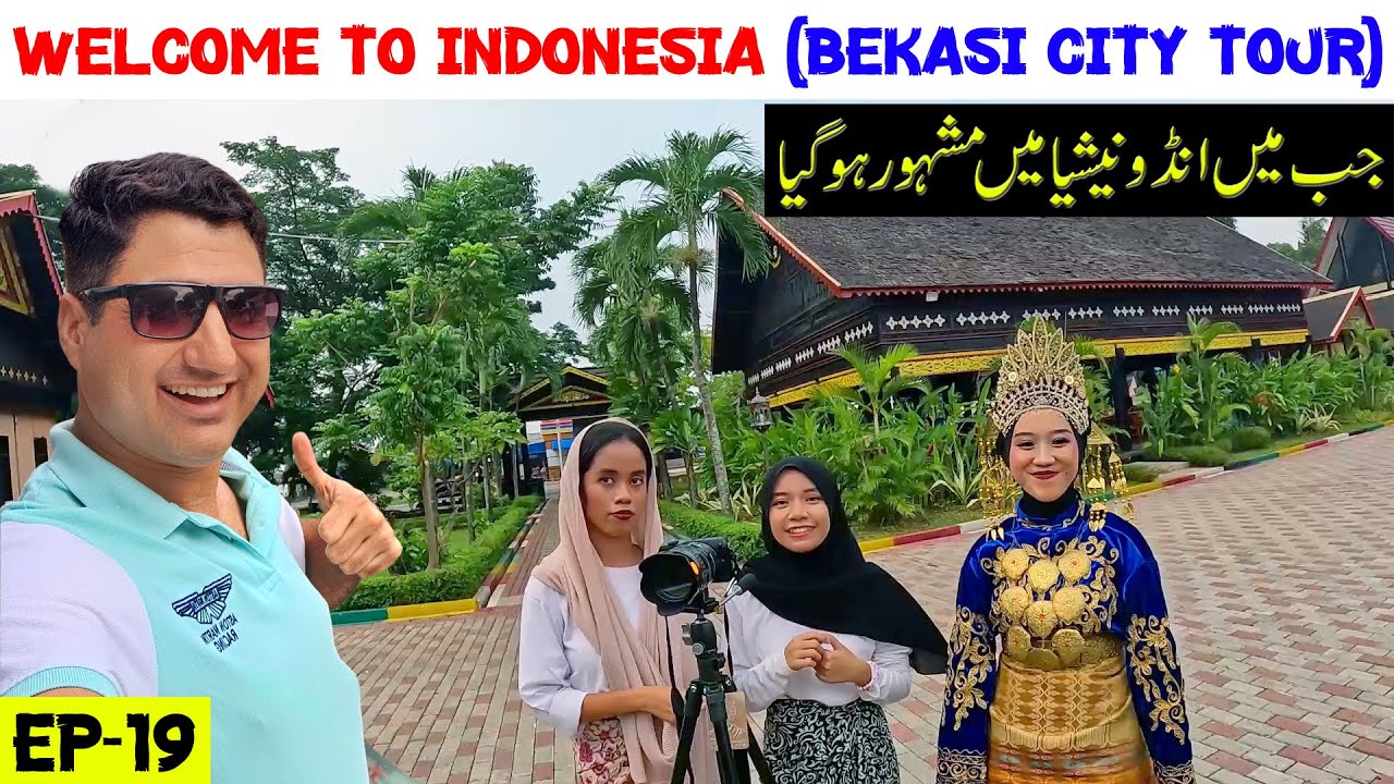 WELCOME to INDONESIA 🇮🇩 Bekasi City & Taman Mini [EP-19] Asia Tour 2024