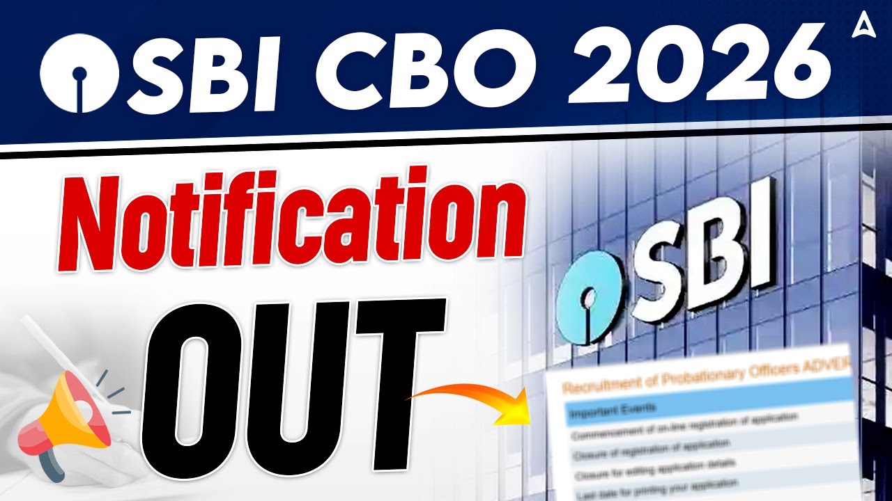 SBI CBO Notification 2026 Out | Vacancy, Eligibility & Syllabus | Complete Information
