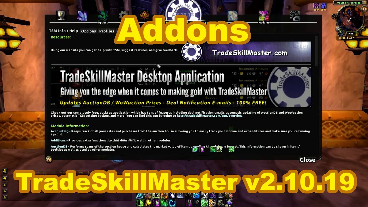 Addons - TradeSkillMaster v2.10.19