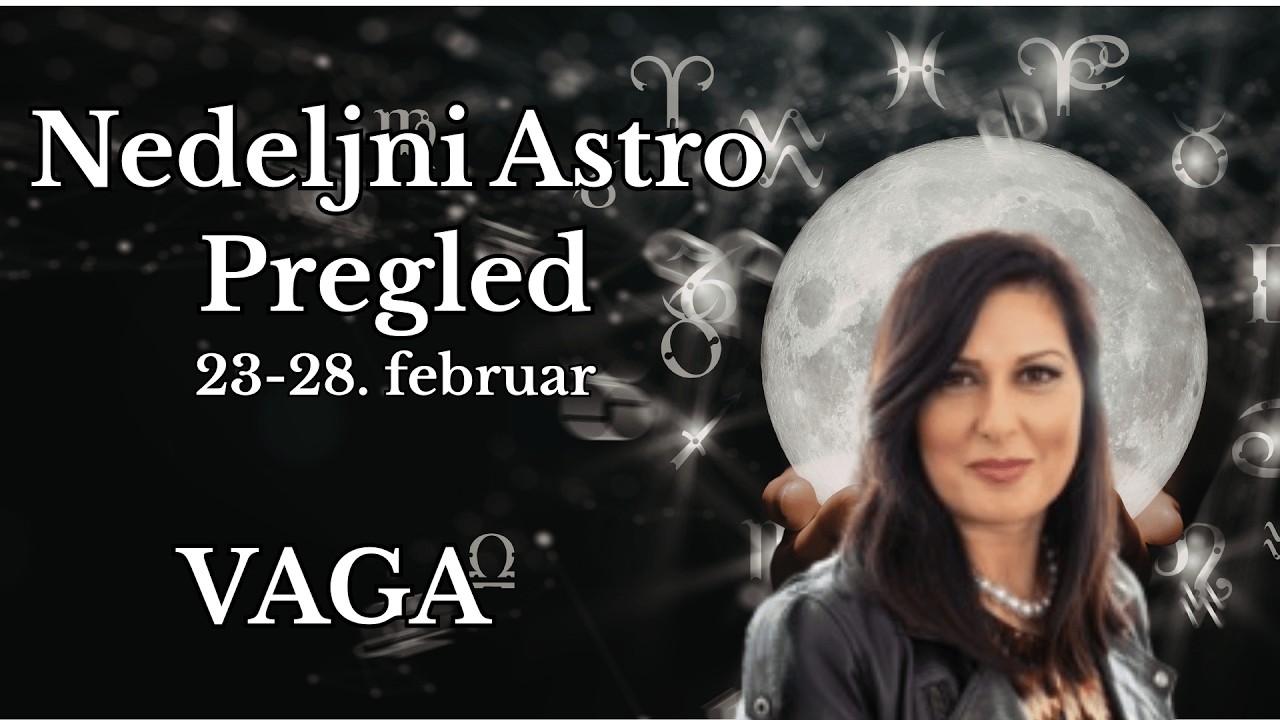 ♎ VAGA NEDELJNI PREGLED | 23 - 28. FEBRUAR | Retrogradni Merkur pravi haos