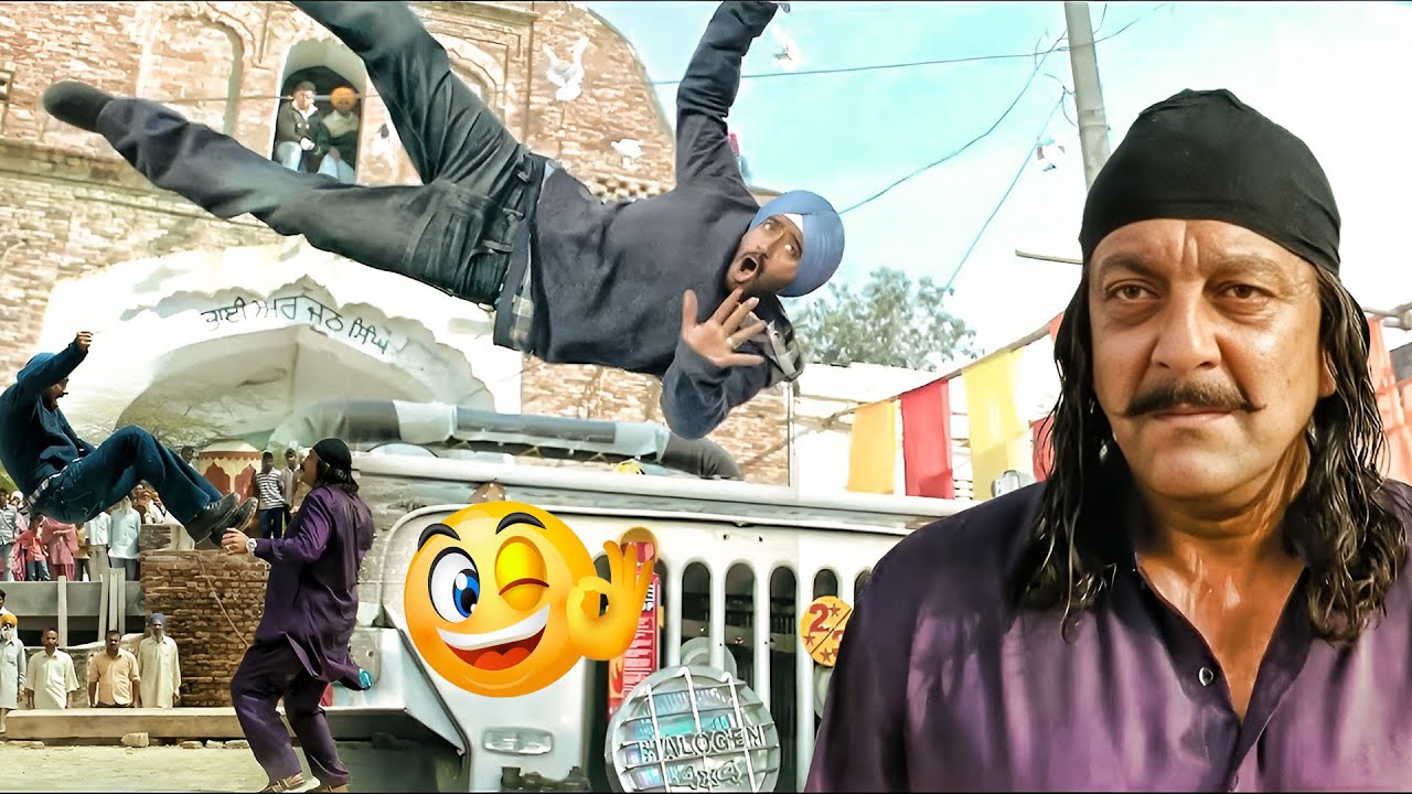 ओये पा जी ऐसे मेहमान को कौन मरता है फुल कॉमेडी सीन |  Son Of Sardaar Best Comedy Scene | Ajay Devgan