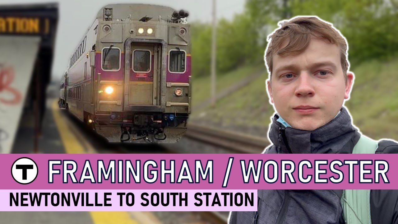 We took an MBTA train from the WORST STATION