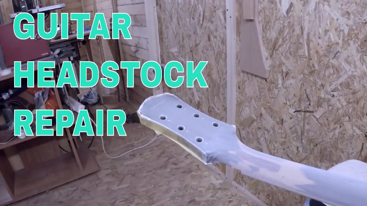 Guitar Headstock Repair | Haursen Guitar Workshop