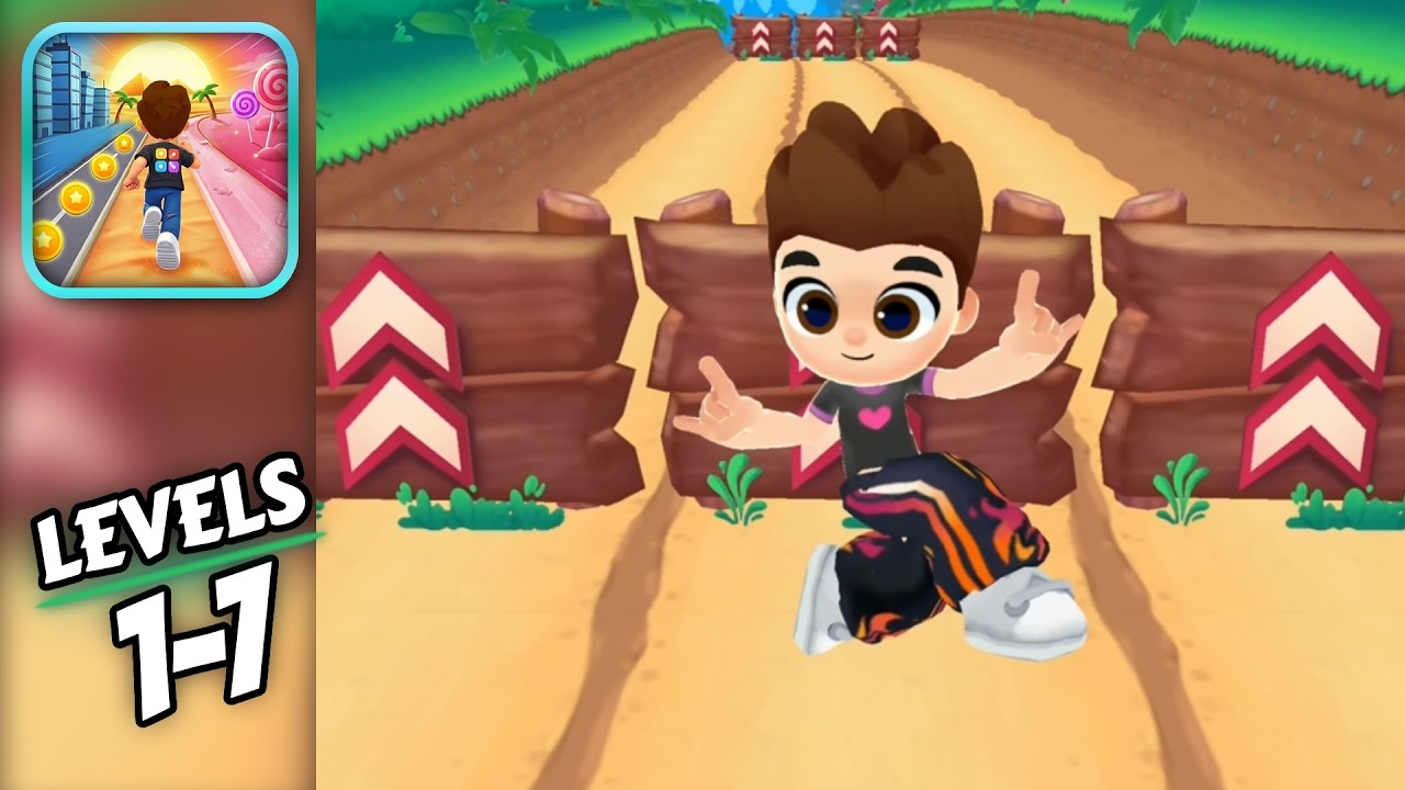 Kooply Run: Play and Create! - Level 1-7 Gameplay | Android & iOS