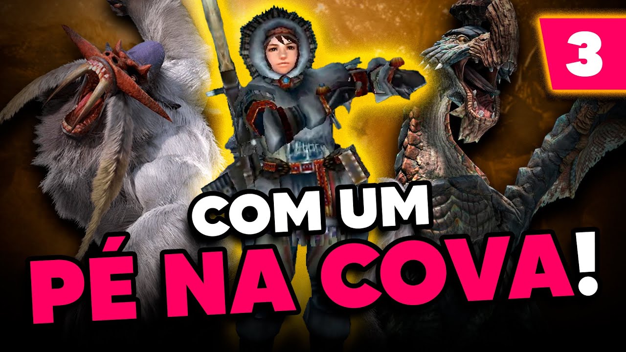 O PESADELO DE GYPCEROS E BLANGOGA! Ep.3 - Monster Hunter Freedom Unite