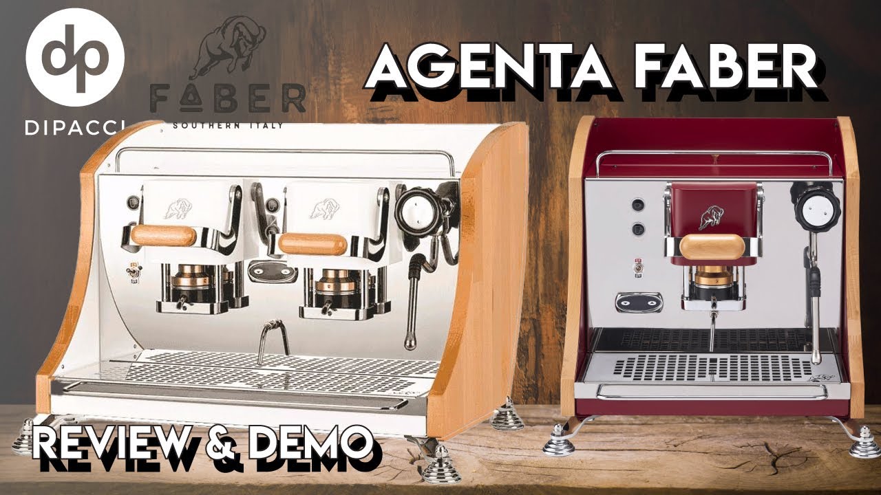 NEW AGENTA FABER COFFEE POD MACHINE FOR COMMERCIAL & HOME