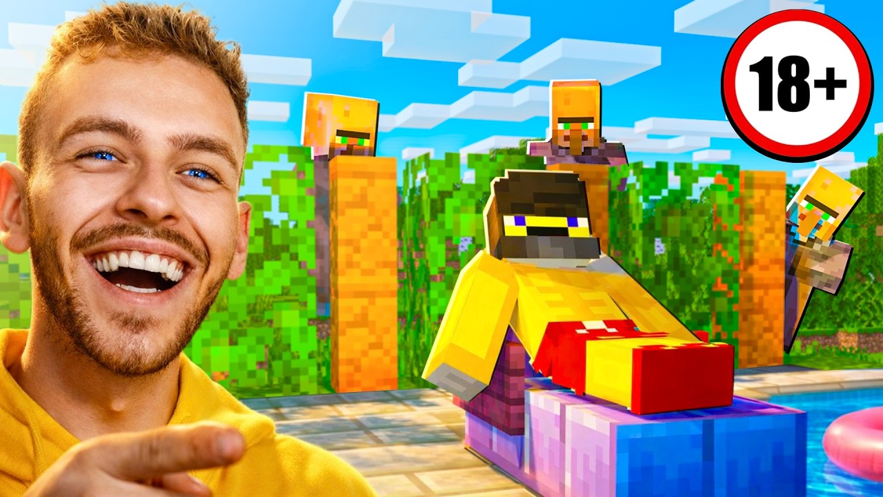 (ne)Normální Den Villagera v Minecraftu..