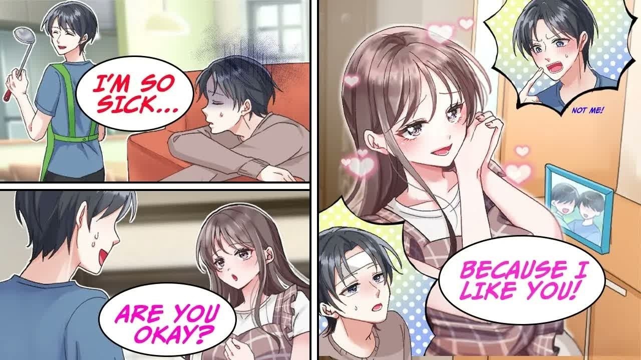Manga DubThe school's idol came to our house and mistook me for my brother when… RomCom